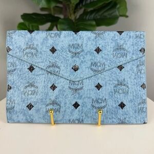MCM Visetos Envelope Clutch